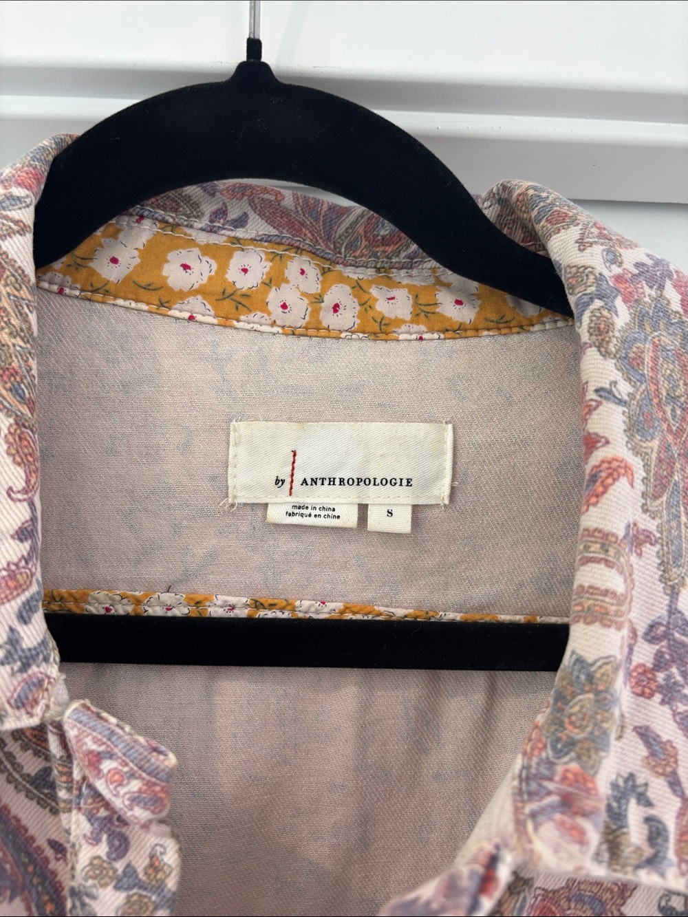 Anthropologie Paisley Utility Jumpsuit - Picture 12 of 14